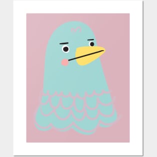 Cute Bird Posters and Art